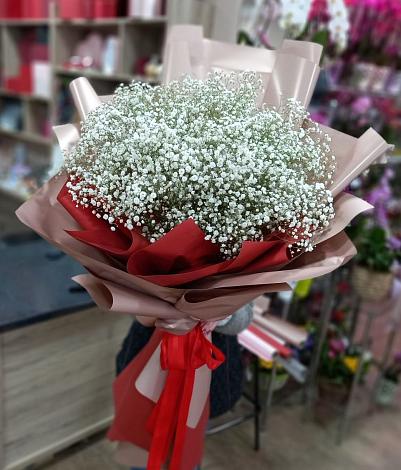 Букет цветов из: Гипсофила в Шагонаре