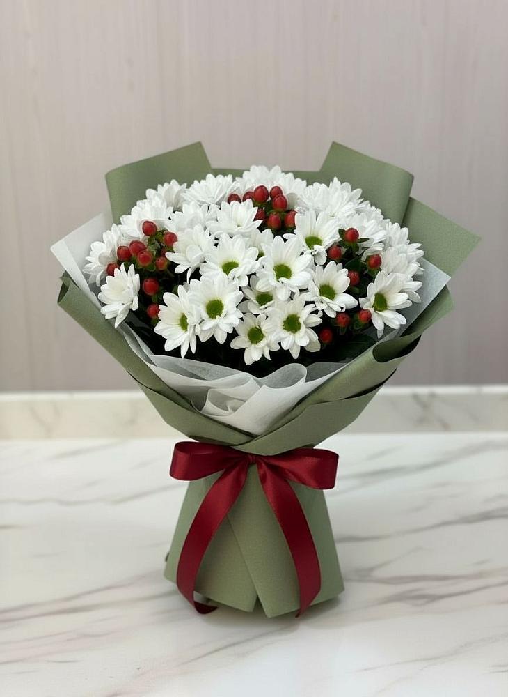 Букет цветов из: Хризантемы в Шагонаре