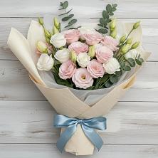 Букет цветов из:  Лизиантусы в Шагонаре