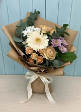 Букет цветов из:  Герберы и Хризантемы в Шагонаре