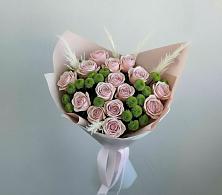 Букет цветов из:  Розы и Хризантемы в Шагонаре