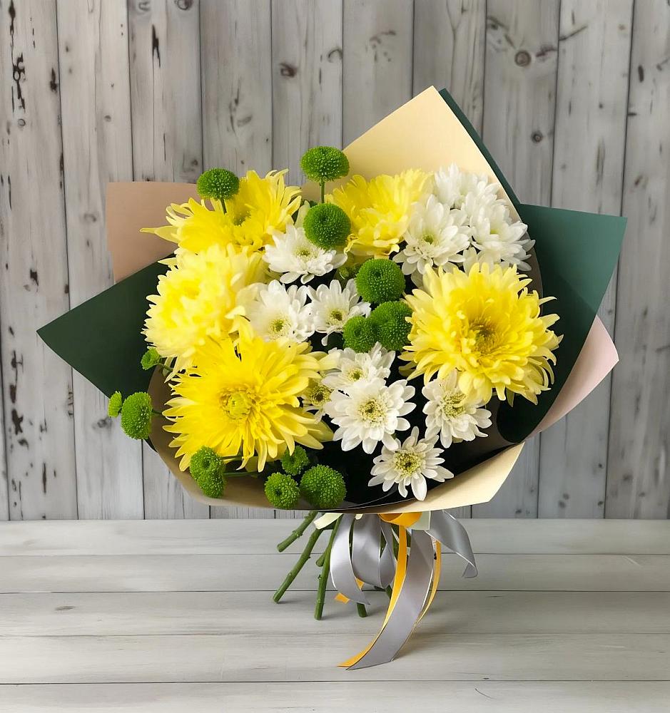 Букет цветов из: Хризантемы в Шагонаре
